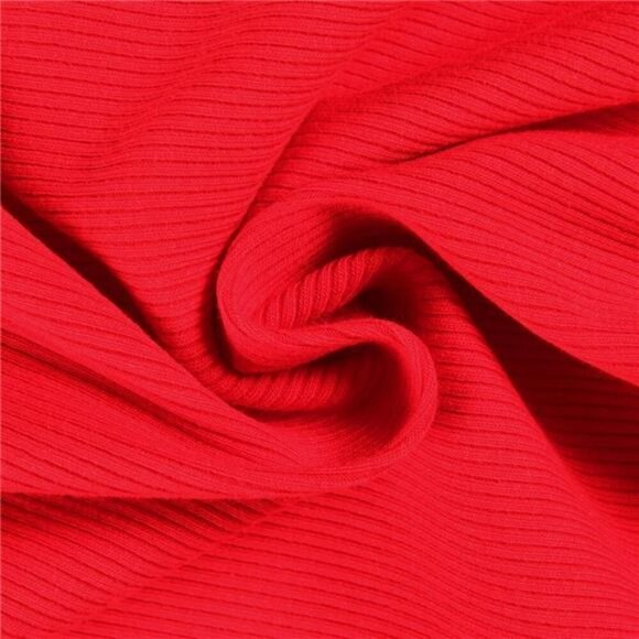 Womens Ribbed Fitted T Shirt Short Sleeve Crew Neck Stretchy Knit Top Tee - Picture 4 of 7